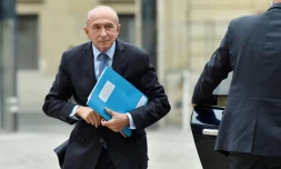 Le ministre de l'Intérieur Gérard Collomb, le 11 septembre 2017 à Paris
