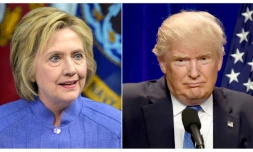 Hillary Clinton a estimé mercredi que son rival républicain Donald Trump était allé trop loin en suggérant, selon elle, une résistance des détenteurs d'armes en cas d'élection de la démocrate à la Maison Blanche en novembre
