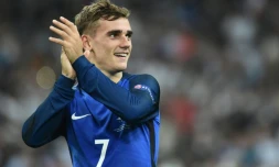 Antoine Griezmann lors de la demie-finale de l'Euro-2016 le 7 juillet 2016 à Marseille