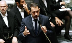 Christophe Castaner lors des questions au gouvernement à l'Assemblée nationale le 6 novembre 2018