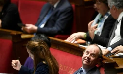 Le garde des Sceaux Jean-Jacques Urvoas à l'Assemblée nationale, le 8 février 2017