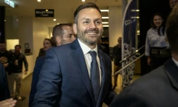 Le nouveau dirigeant indépendantiste du Québec Paul St-Pierre Plamondon à Montréal le 5 octobre 2026