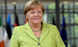 La chancelière allemande Angela Merkel, le 22 juin 2017 à Bruxelles