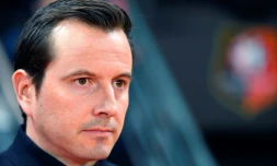 L'entraîneur de Rennes, Julien Stéphan, avant le match à domicile face à Brest, en Ligue 1, le 8 février 2020