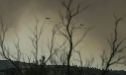 L'incendie qui a débuté jeudi en fin d'après-midi sur la commune de Martigues, au nord-ouest de Marseille, n'était toujours pas maîtrisé vendredi