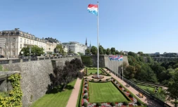 Place de la Constitution à Luxembourg, le 29 août 2017