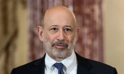 Lloyd Blankfein, le PDG de Goldman Sachs, le 9 mars 2015 lors d'une conférence à Washington