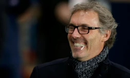 Laurent Blanc le 19 janvier 2016 au Parc des Princes Ă Paris