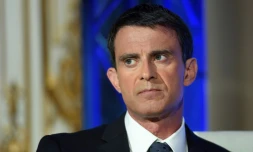 Manuel Valls à Paris le 9 mai 2016