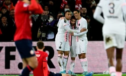 Le PSG, porté par son collectif et ses stars Lionel Messi et Kylian Mbappé, a dominé le LOSC étrillé à domicile, le 6 février 2022 