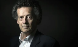 L'écrivain Hédi Kaddour, le 14 septembre 2015, à Paris