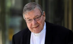 Le cardinal australien George Pell à Melbourne le 10 décembre 2018