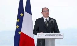 Le Premier ministre Jean Castex à Nice, le 7 novembre, rend hommage aux trois victimes de l'attentat de la basilique Notre-Dame-de-l'Assomption 