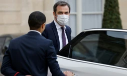 Le ministre de la Santé Olivier Veran aà Paris, le 2 mars 2022