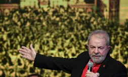 L'ex-président brésilien Luiz Inácio Lula da Silva, le 1er juin 2017 à Brasilia