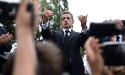 Le candidat à la primaire de la droite, Nicolas Sarkozy, le 4 septembre 2016 à La Baule