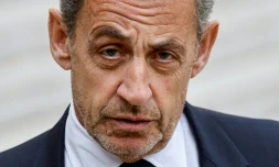 Nicolas Sarkozy à Paris le 25 février 2022