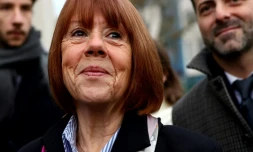 Gisèle Pelicot à sa sortie du palais de justice, à Avignon le 19 décembre 2024