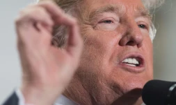 Le président américain Donald Trump, le 4 décembre 2017 à Salt Lake City aux Etats-Unis