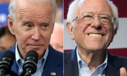 Joe Biden et Bernie Sanders 