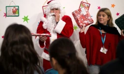 FĂȘte de NoĂ«l dans la prison les Baumettes Ă Marseille, le 20 dĂ©cembre 2017