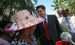 Vendredi 17 mars 2006 - 

François Baron, ministre de l'outremer, en visite à La Réunion