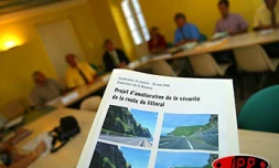Gonthier Friederici présente la nouvelle gestion du basculement de la route du littoral