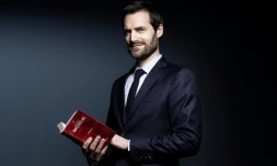 Le directeur du guide Michelin, Gwendal Poullenec, le 21 janvier 2020, Ă Paris