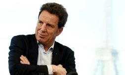 Le président du Medef, Geoffroy Roux de Bézieux, le 18 avril 2019 à Paris