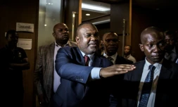 Le président de la Commission Electorale indépendante Corneille Nangaa, le 2 janvier 2019 à Kinshasa, en République Démocratique du Congo