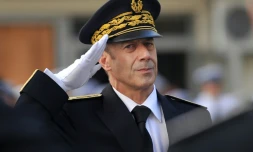 Alain Gardère le 30 août 2011 à l'Hôtel de Police de Marseille