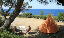 Un camping Ă ArgelĂšs-sur-mer