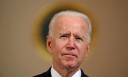 Le président américain Joe Biden à la Maison Blanche, le 20 avril 2021 à Washington