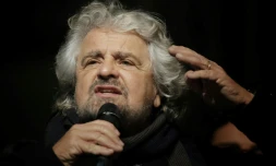 Le leader du Mouvement 5 étoiles (M5S) Beppe Grillo à TUrin, en Italie, le 2 décembre 2016