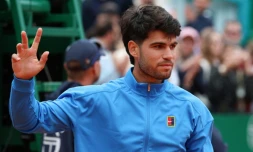 Carlos Alcaraz au tournoi de Monte-Carlo 12 avril 2026