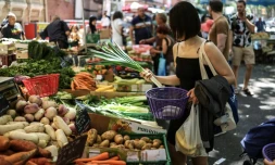 La hausse des prix alimentaires a enregistré un net coup de frein en septembre, contrebalancé toutefois par une accélération pour l'énergie