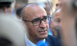Le ministre de l'Intérieur Laurent Nuñez le 28 mai 2026 à Nice