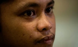 Le pêcheur philippin Rolando Omongos, le 29 mars 2017 à Manille