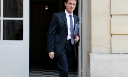 Le Premier ministre français Manuel Valls le 28 mai 2016 à Paris