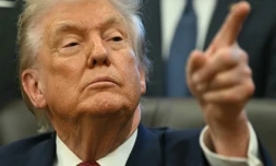 Le président américain Donald Trump le 3 décembre 2025, à Washington, aux Etats-Unis