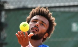 Le Français Maxime Hamou, le 29 mai 2017 à Roland-Garros