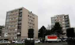 Le bâtiment où vivait Ziyed Ben Belgacem à  Garges-les-Gonesse, le 18 mars 2017