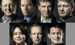 Six hommes, une femme: sept profils pour la primaire du PS