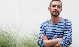 Le réalisateur français Xavier Legrand, à Paris le 21 septembre 2017