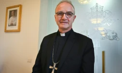 L'archevĂȘque Thibault Verny Ă Rome le 15 octobre 2025