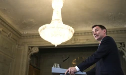 Le ministre des Affaires EtrangĂšres britannique Jeremy Hunt le 8 novembre 2018 Ă Paris