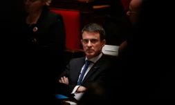 Manuel Valls lors des questions au gouvernement, le 2 février 2016 à Paris