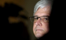 Le procureur général du Brésil, Rodrigo Janot, à Brasilia le 1er août 2017