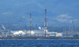 Raffinerie de Petron Bataan Refinery (PBR) aux Philippines qui a déclaré l'état d'urgence énergétique à Limay  dans la province de Bataan (nord-est) le 26 mars 2026 