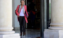 La ministre des Transports, Elisabeth Borne, à l'Elysée le 12 juillet 2017